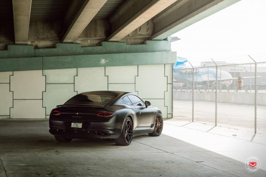  Bentley Continental GT on Vossen Wheels (HF-2) 2019 года  (фото 6 из 12)
